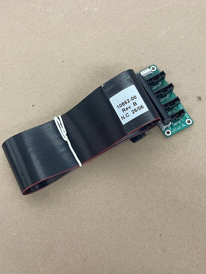 Used Arcturus ENG. 10751-00 H-F X,Y BD Board W/ Ribbon Cable 10862-00