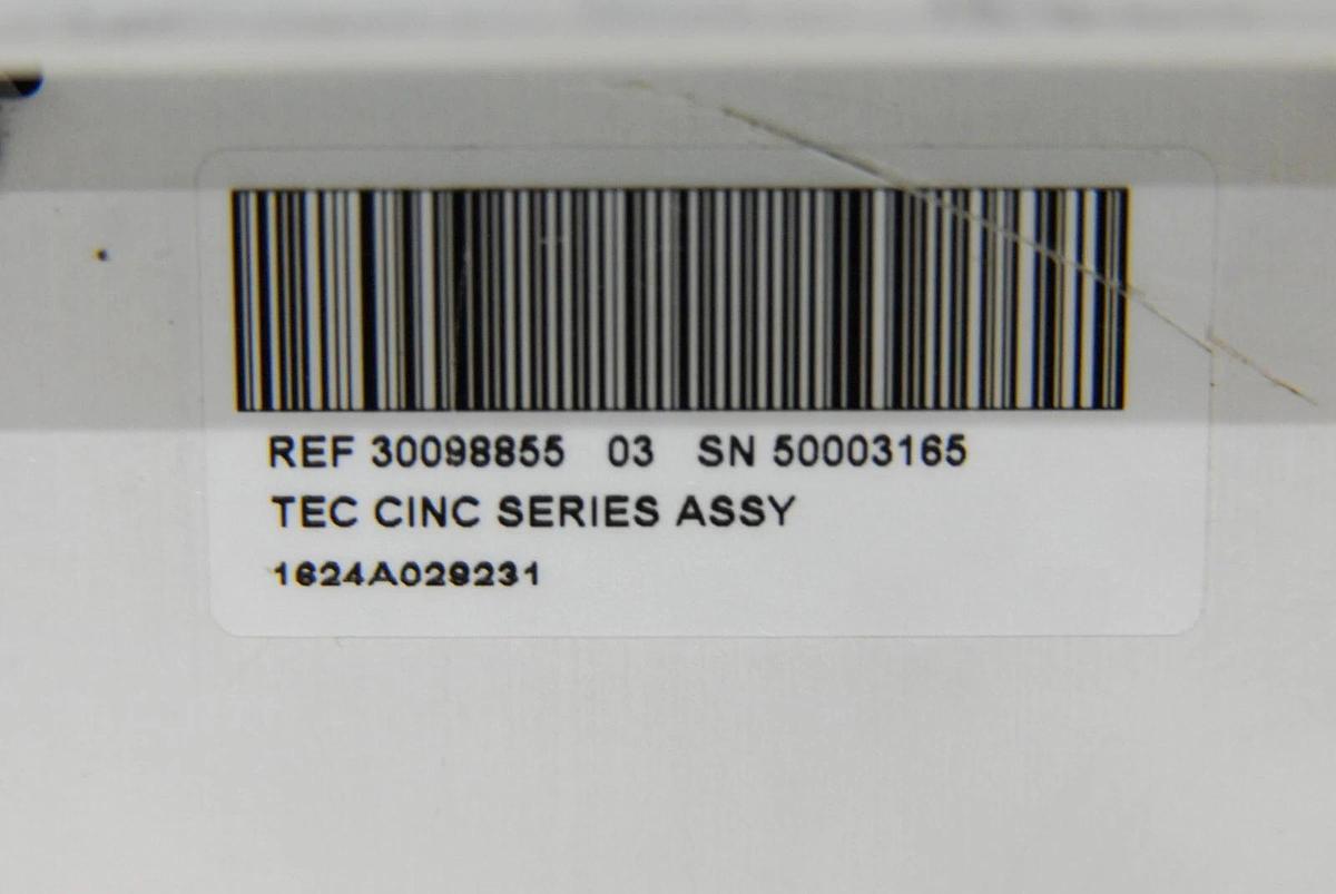 Used TEC CINC Series ASSY 30098855 03 - Ortho-Clinical Vision Analyzer