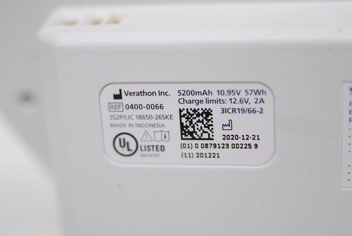 Used Verathon BladderScan BVI 9400 Portable Ultrasound W/ Battery (No Charger)