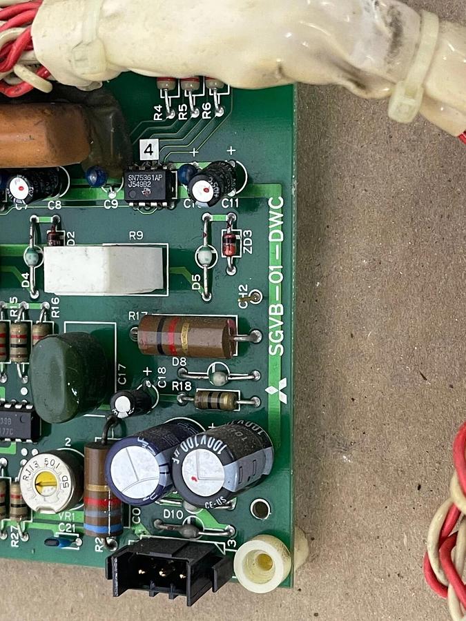 Used Mitsubishi SGVA-01-DWC Circuit Board BY171A355G52 (DWC200H EDM)