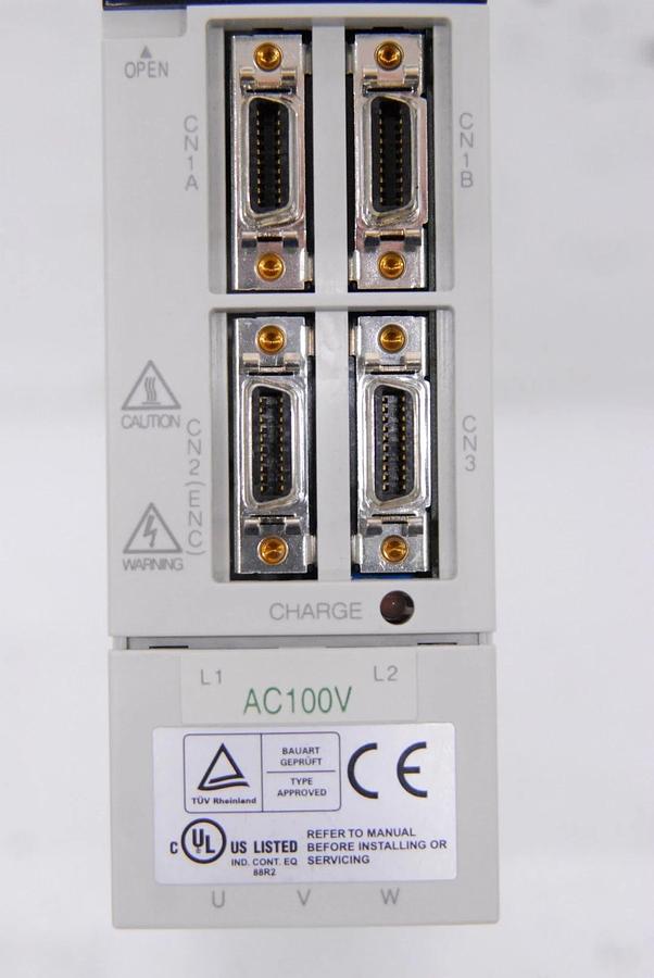 Used Mitsubishi MELSERVO MR-J2S-20A1 AC Servo Drive Amplifier 200W 170V 0-360Hz 1.5A