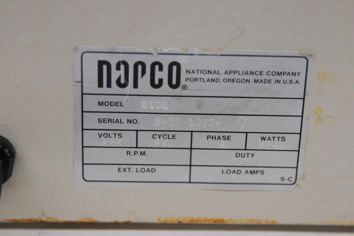 Used Napco 210A Heated Water Bath 2 Gallon - TESTED