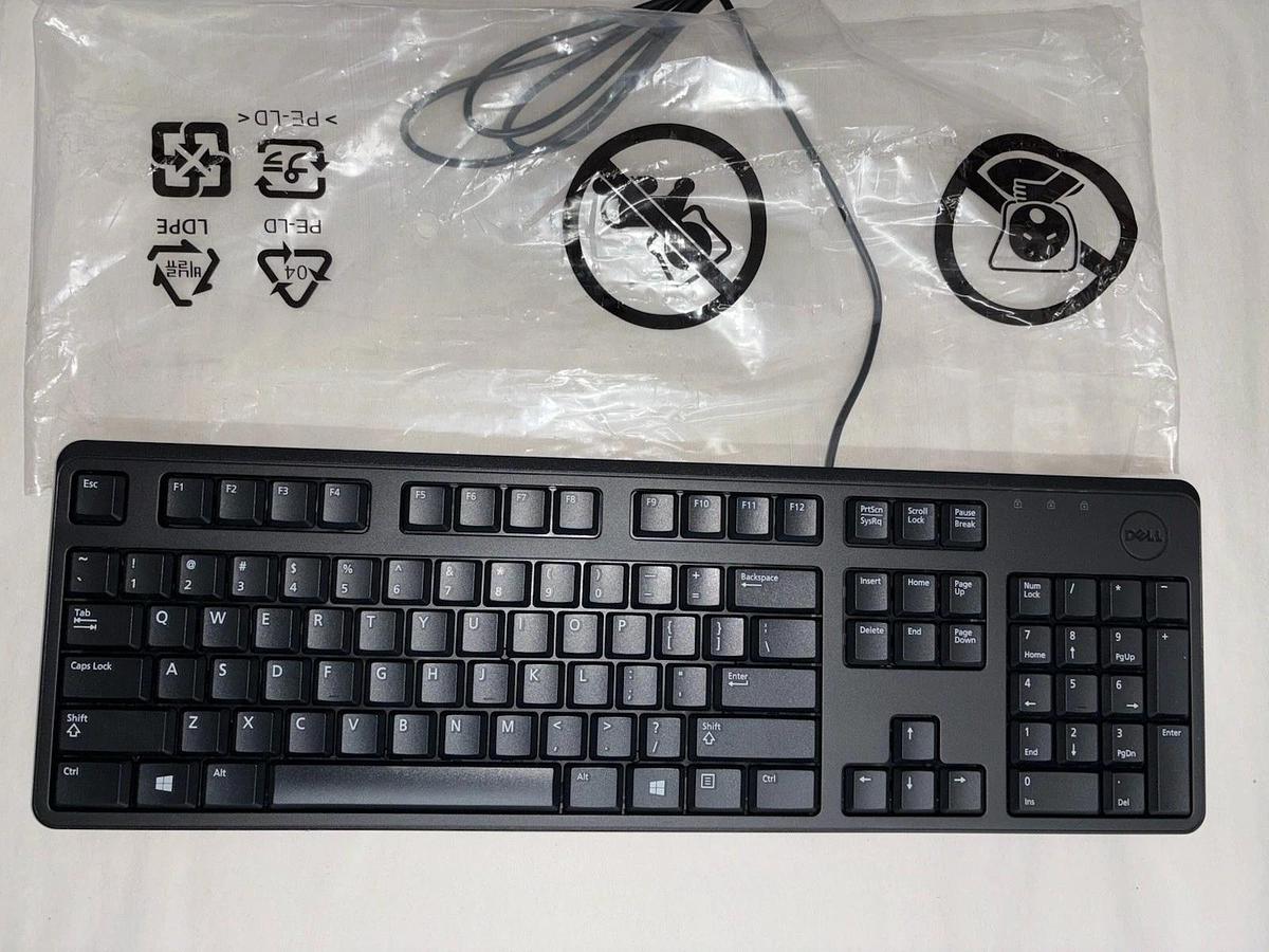 Used Dell 0DJ458 KB212-B Keyboard