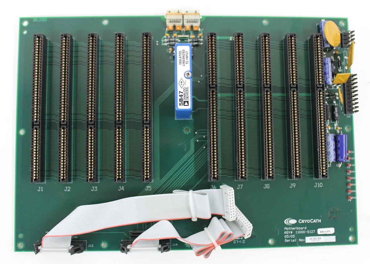 Used Cryocath Motherboard 11000-S127 Rev 05