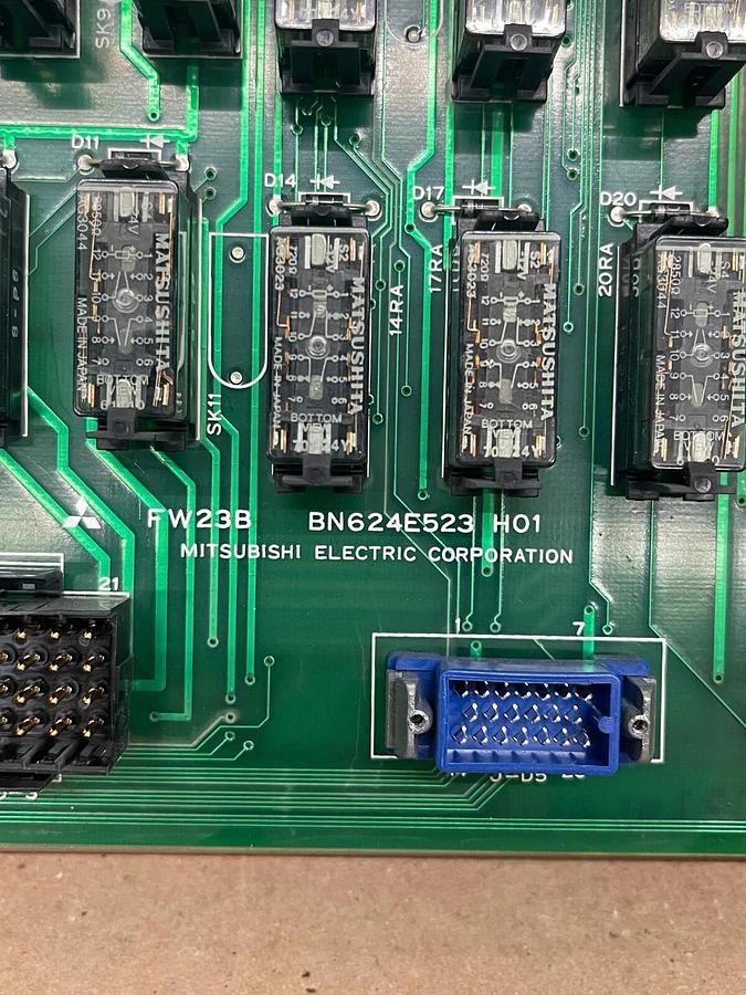 Used Mitsubishi FW23B Circuit Board BN624E523H01 (DWC200H EDM)