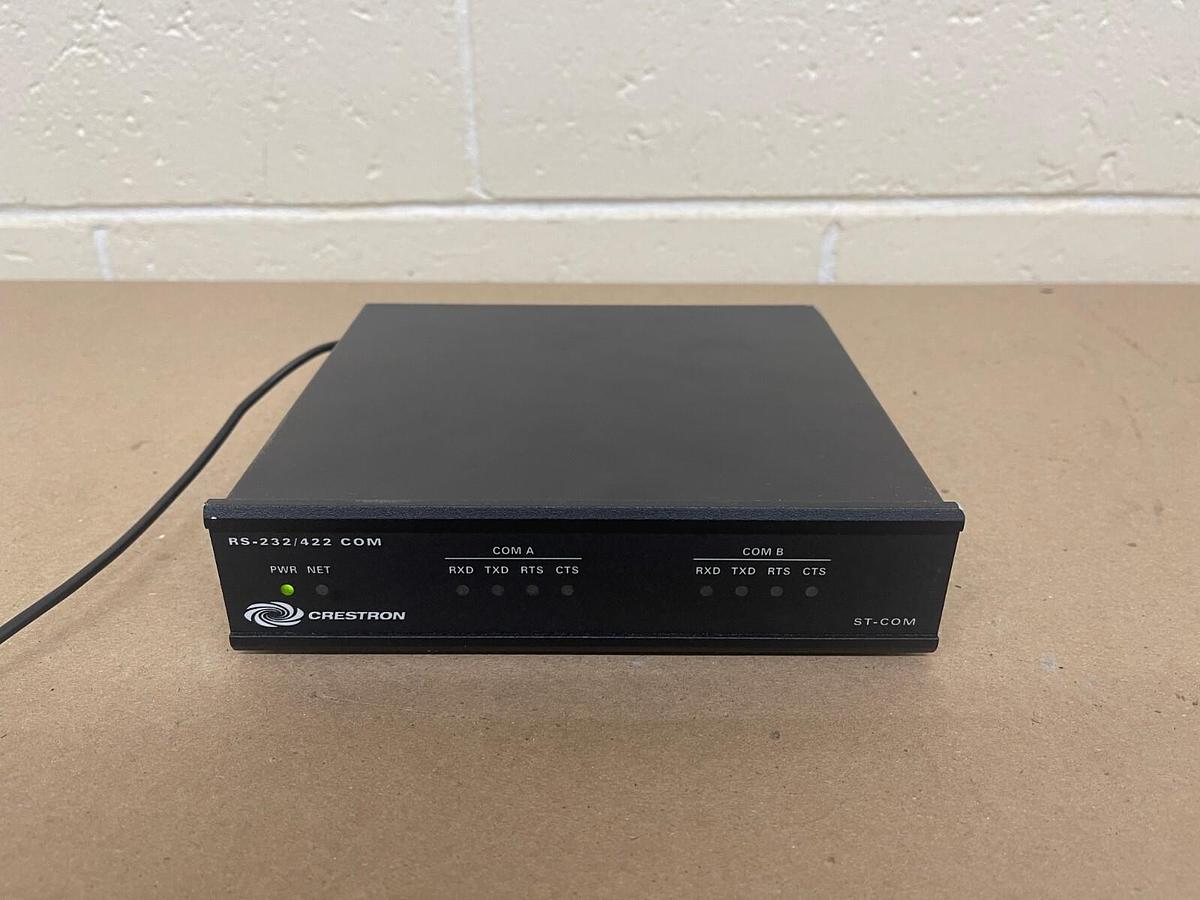 Used Crestron ST- COM RS-232/422 COM Control Port Module