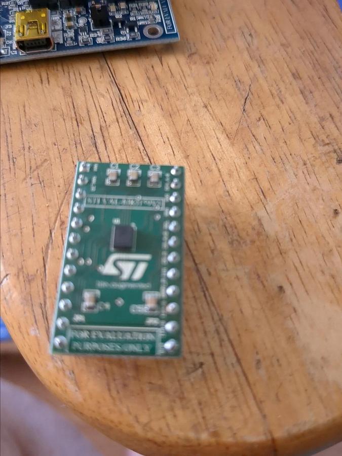 STEVAL-MKI159V1 on STEVAL-MKI1109V2 BOARD