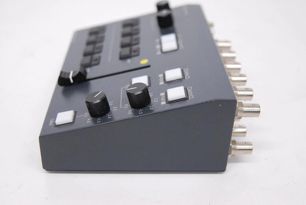 Used Brick House Video VTB-2A Composite Switcher w/ Power Adapter - TESTED