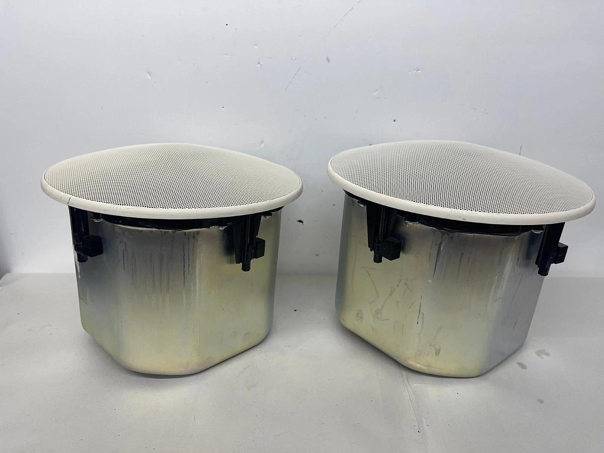 Used Toa Advantage F-2852CU2 6.5" Ceiling Mount Speaker - TESTED - Lot of 2