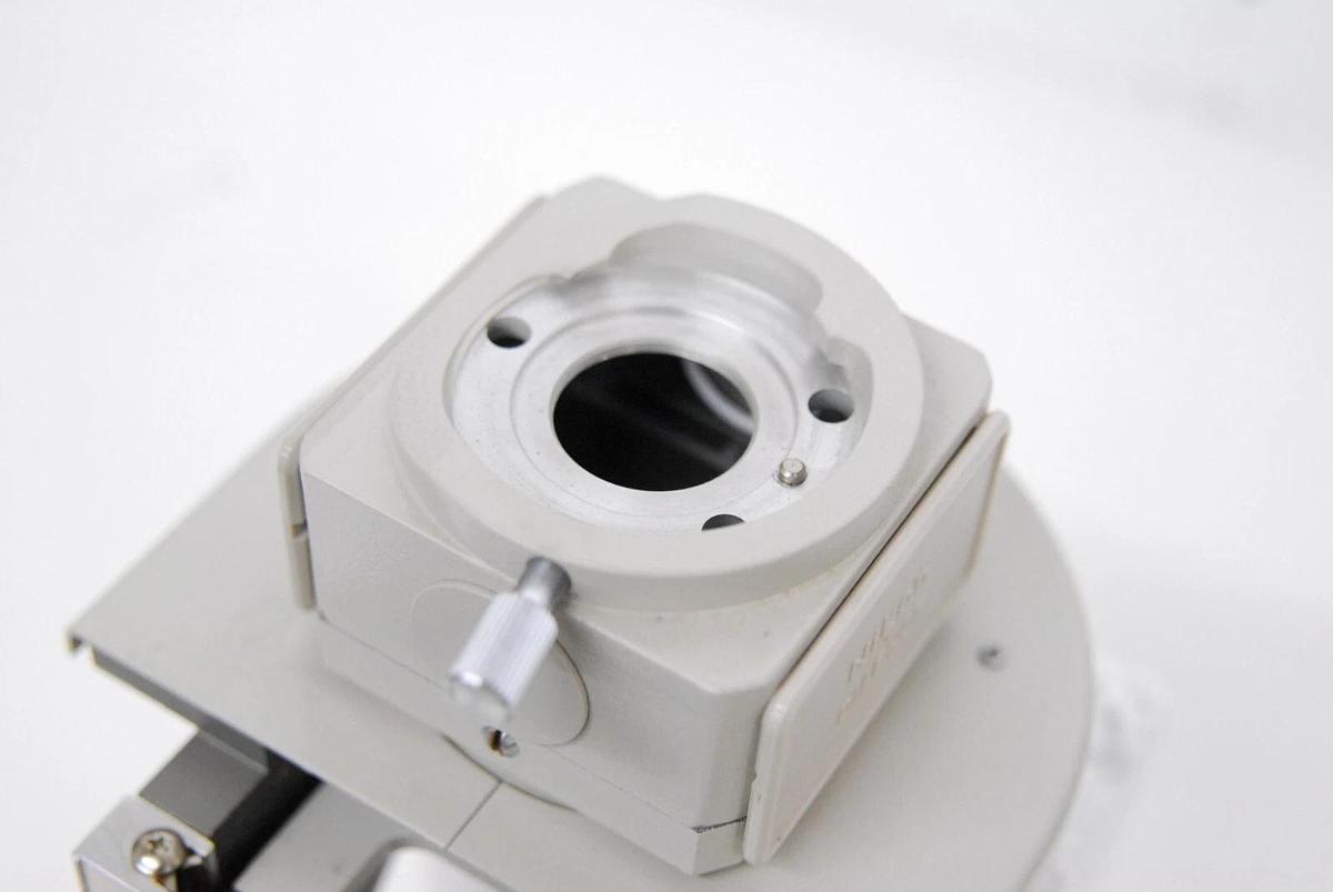 Used Nikon Diaphot TMD Inverted Microscope - Focusing Assembly Nosepiece Mount