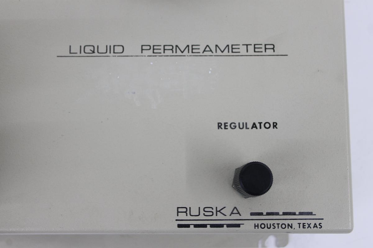 Used Ruska Cat. No. 1013-801 Liquid Permeameter w/ T15110 tube