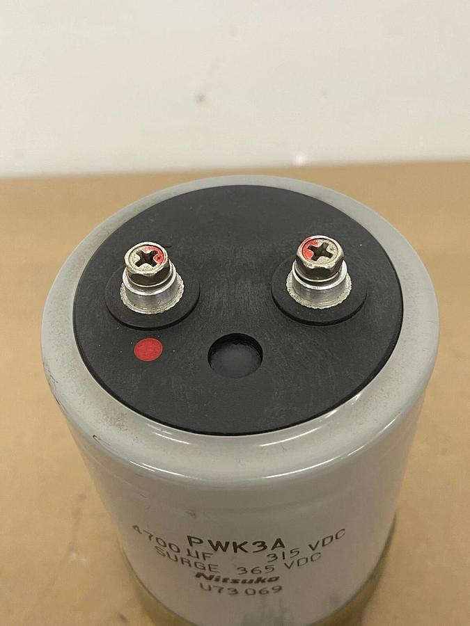Used Nitsuka PWK3A Capacitor 4700UF