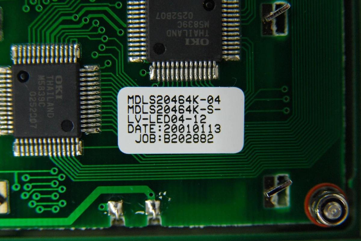 Used Puritan Bennett G-060182-00 User interface Panel W/ LCD Board  - 740 Ventilator