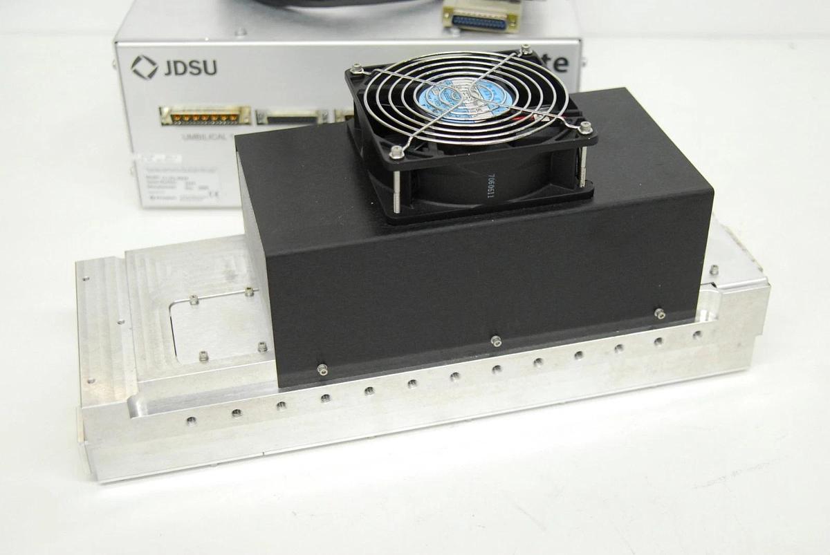 Used JDSU CY-355-060 XCYTE DPSS Quasi-CW Laser W/ CY-PS-6224 Power Supply
