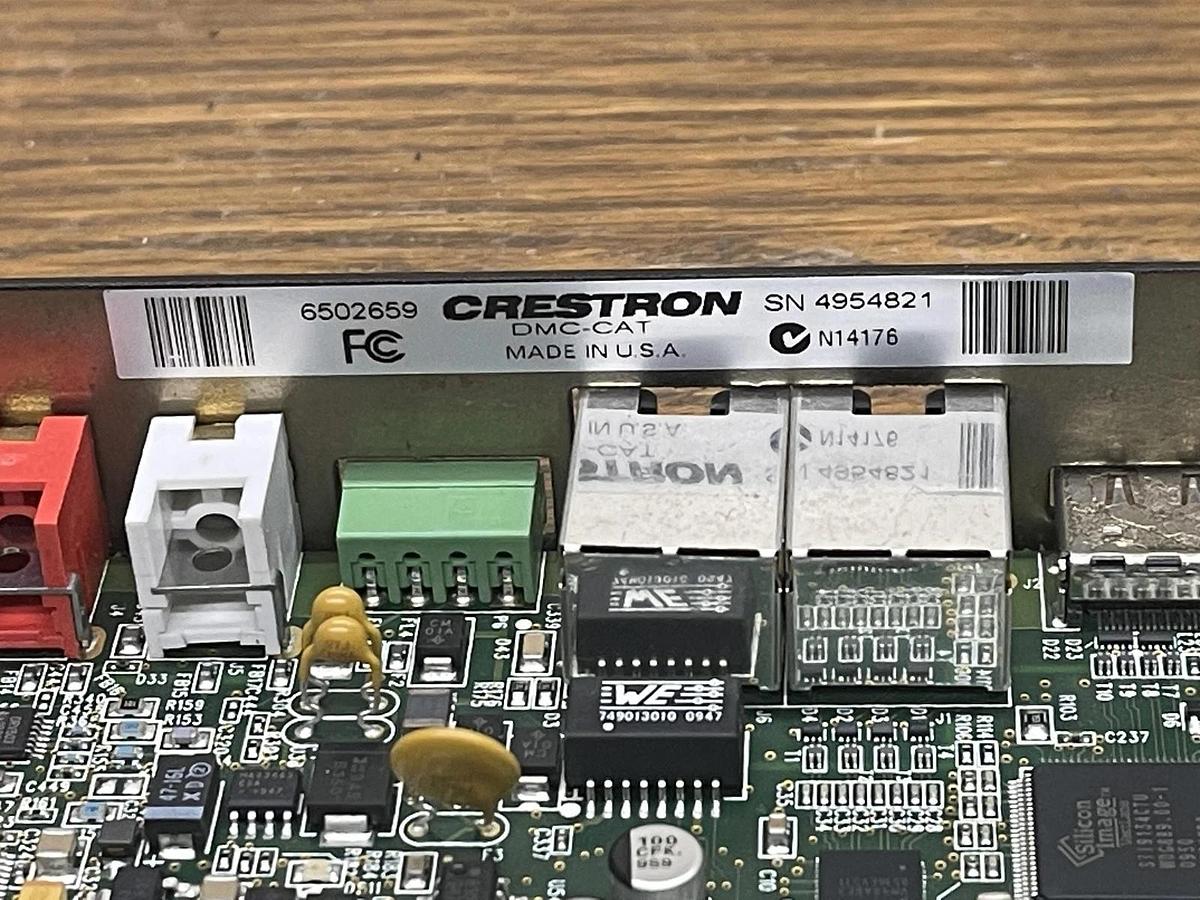 Used Crestron DMC-CAT Input Card