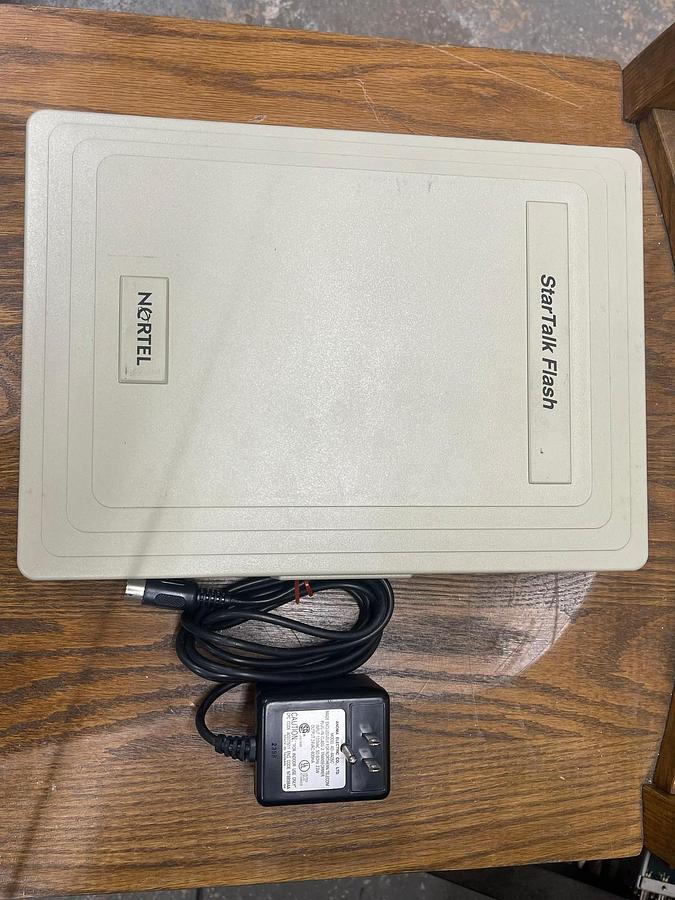 Used Norstar NT5B06EB-93 StarTalk Flash with A0730850 StarTalk Card and Power Adapter