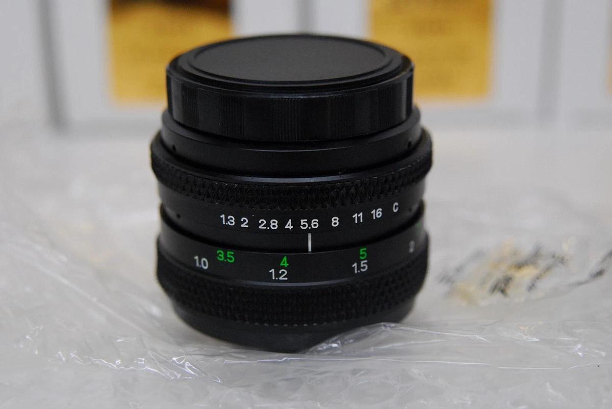Used Javelin Precision Optics CCTV JL5013 FFL 1" FORMAT 50mm F1.3, Lens, C-Mount