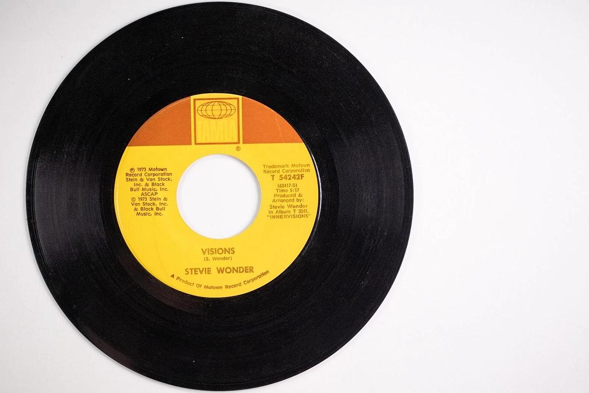Used Stevie Wonder 45 Records Lot Of 3