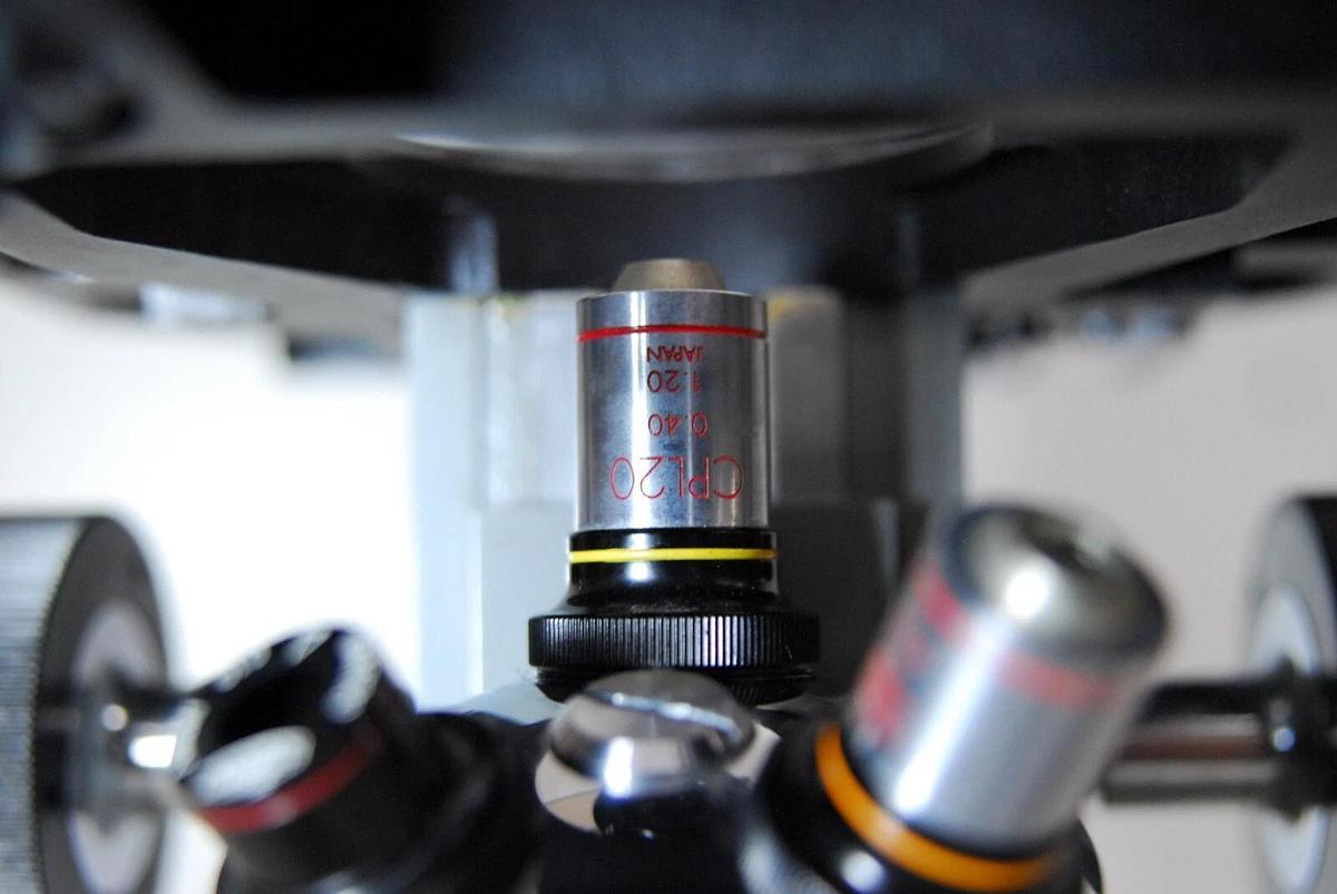 Used Olympus Tokyo CK Inverted Binocular Microscope W/ illuminator, objectives