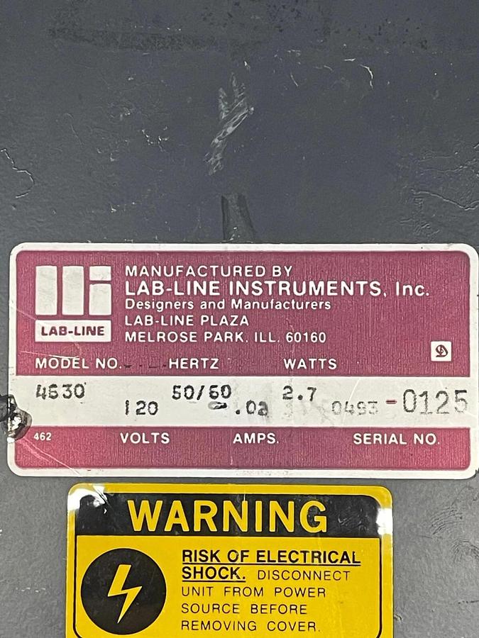 Used Lab-Line Barnstead Model 4630 3D Rotator