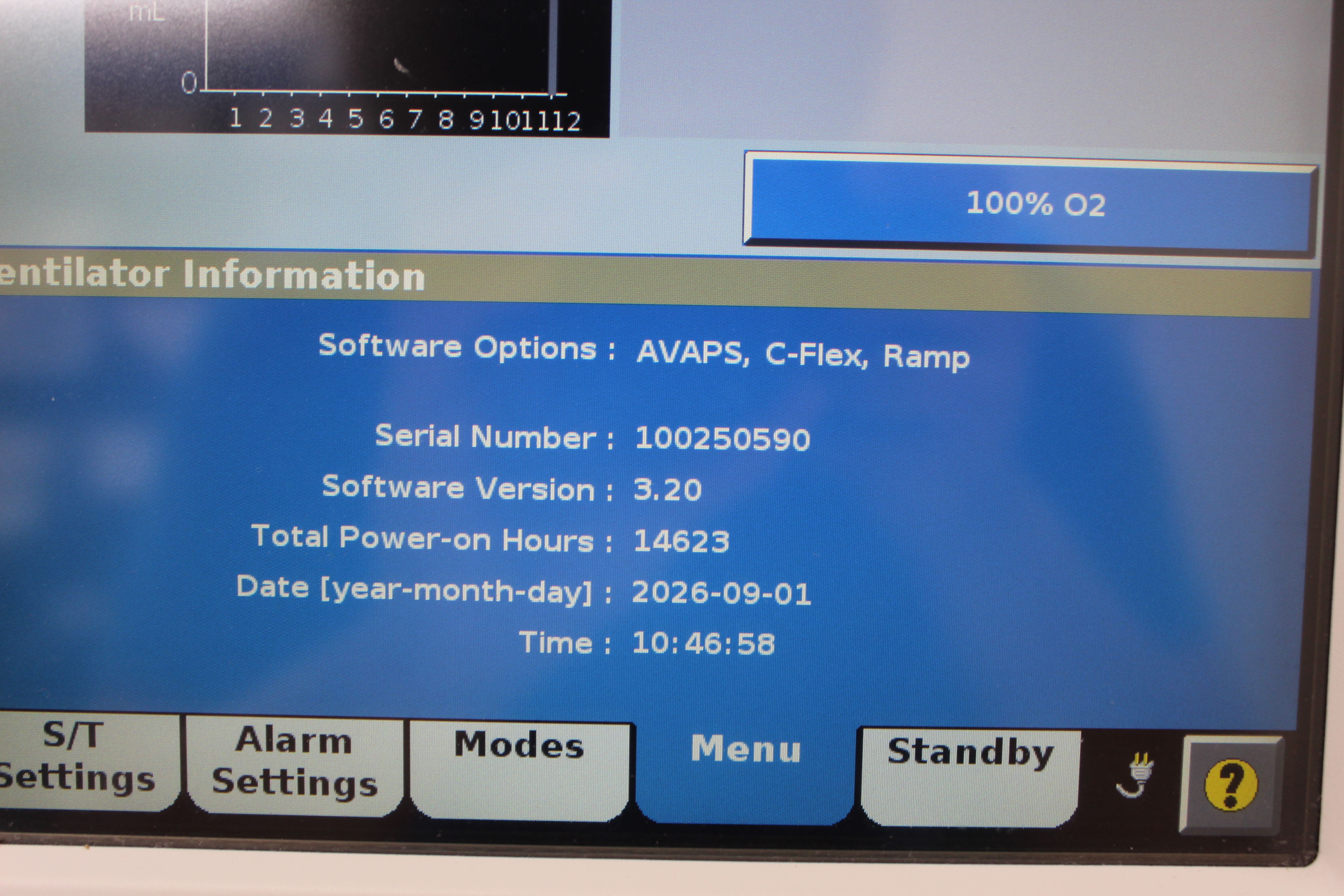 Used Philips Respironics V60 Plus Ventilator System