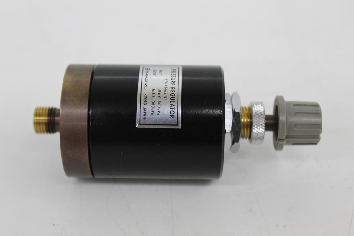 Used Shimadzu 221-41463-91 Manual Pressure Regulator Bellows Valve GC-17A