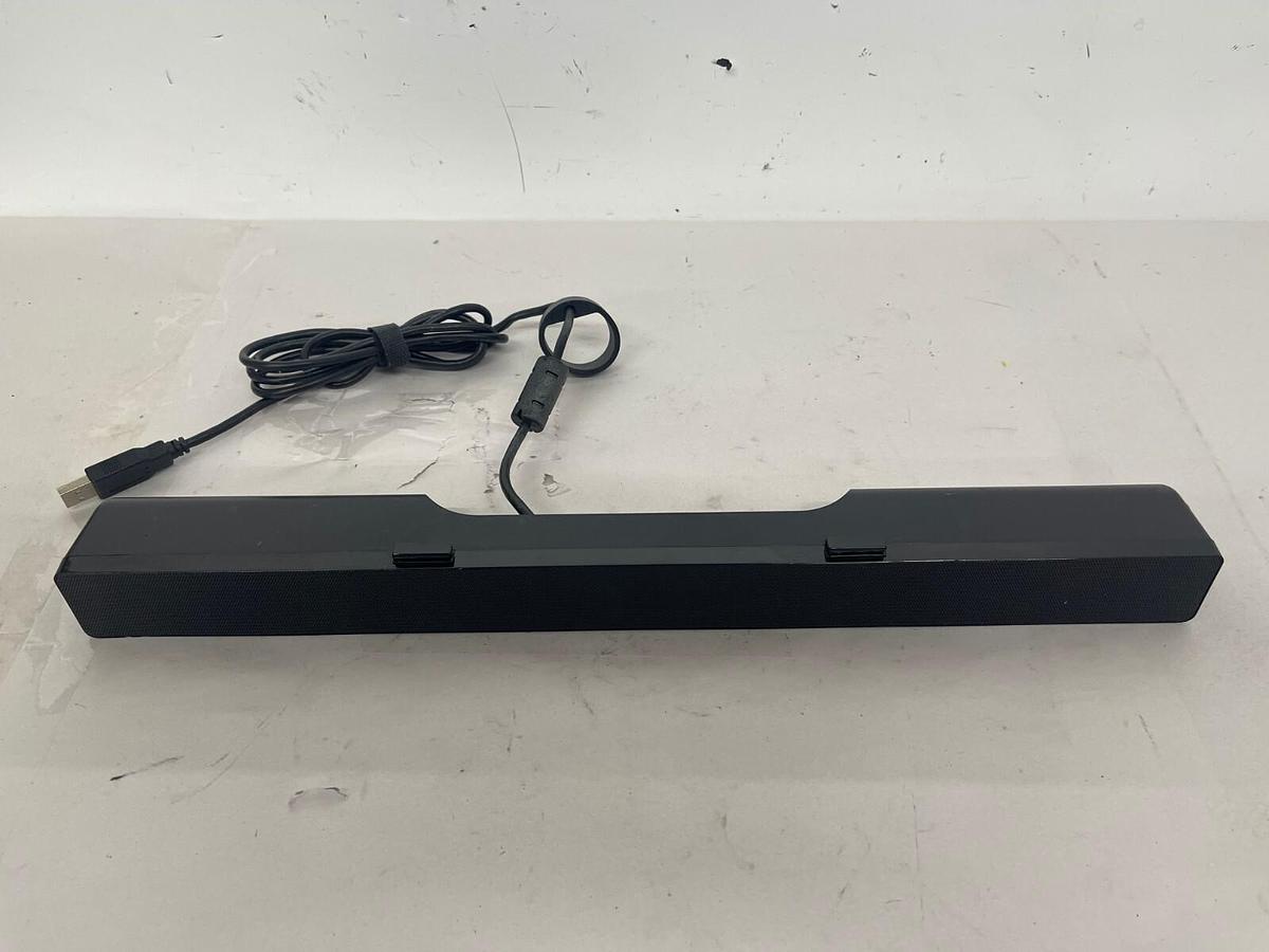 Used Dell AC511 USB Powered Stereo Sound bar Speaker Black - 64", 1.6m USB - TESTED 884116132097