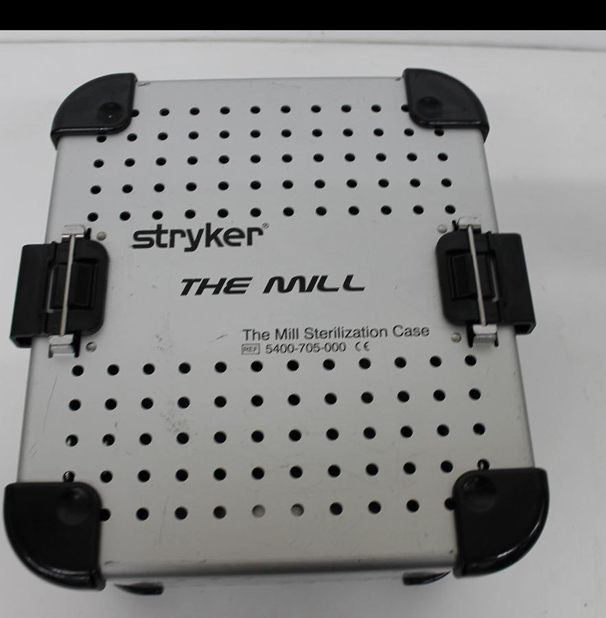Used Stryker 5400-700 The Bone Mill w/ 5400-705 Sterilization Case and Cable