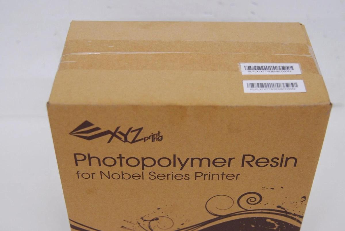 Used XYZprinting Photopolymer Resin Flexible, 1kg, 500g x2  (Nobel Series Printer)