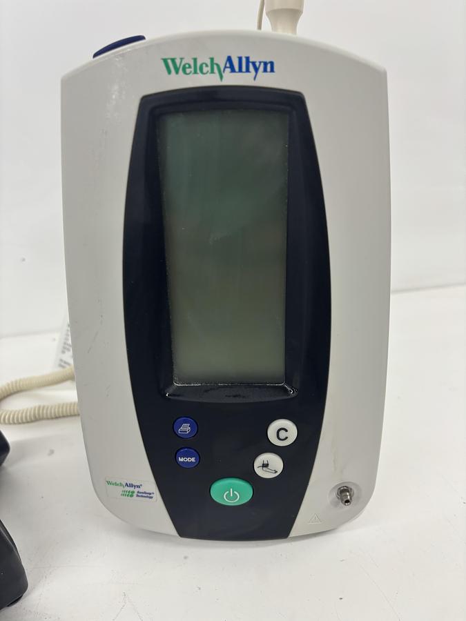 Used Welch Allyn 420 Series Vital Monitor w/ Temp Probe + Power Supply