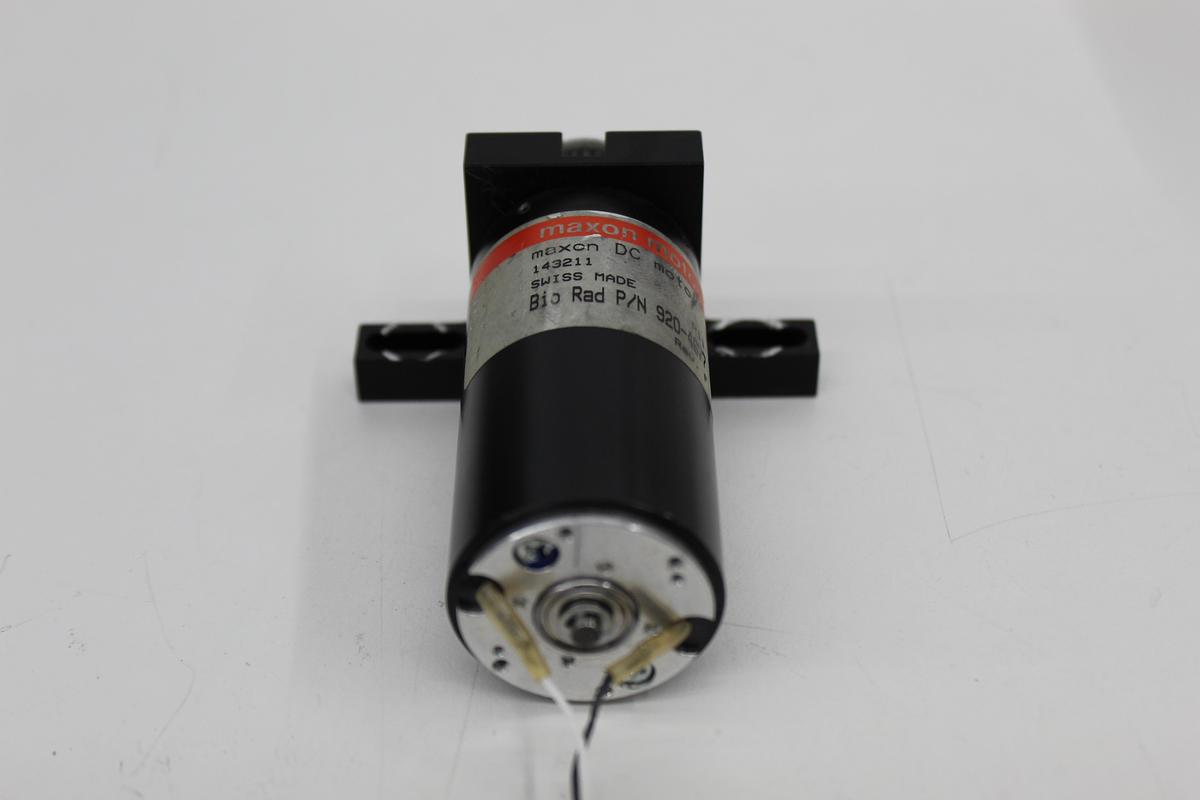 Used Maxon Motor 143211 Gear Motor Bio-Rad P/N 920-4677