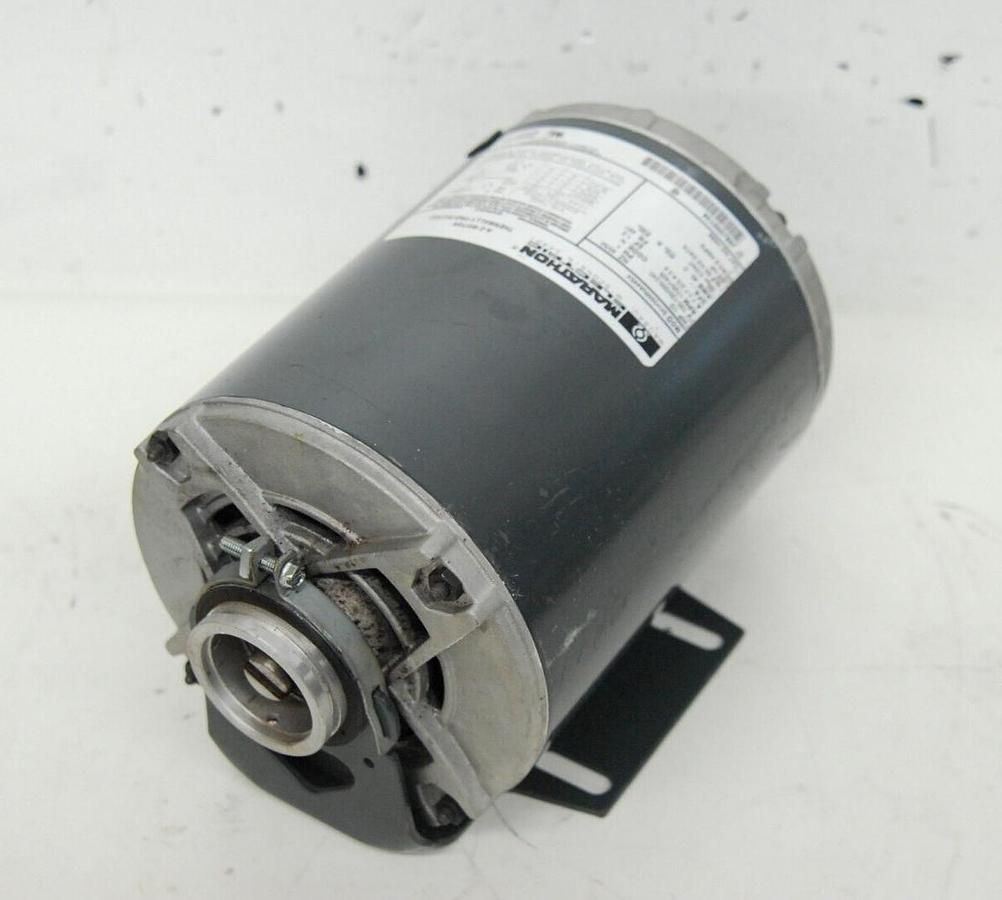 Used Marathon Electric H684 5KH36MNA445AX Motor 1/2 HP 1725 Rpm 100-120/200-240 V 48Y