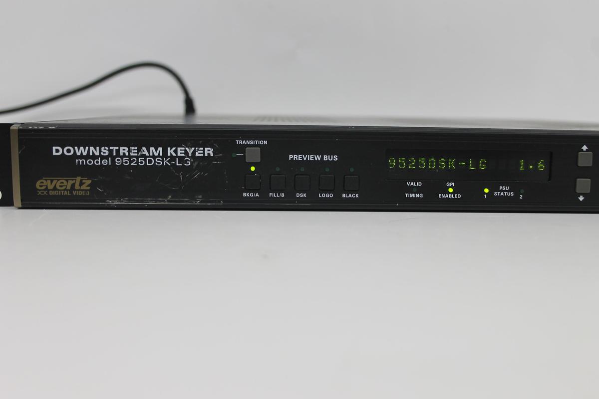 Used Evertz 9525DSK-LG Downstream Keyer