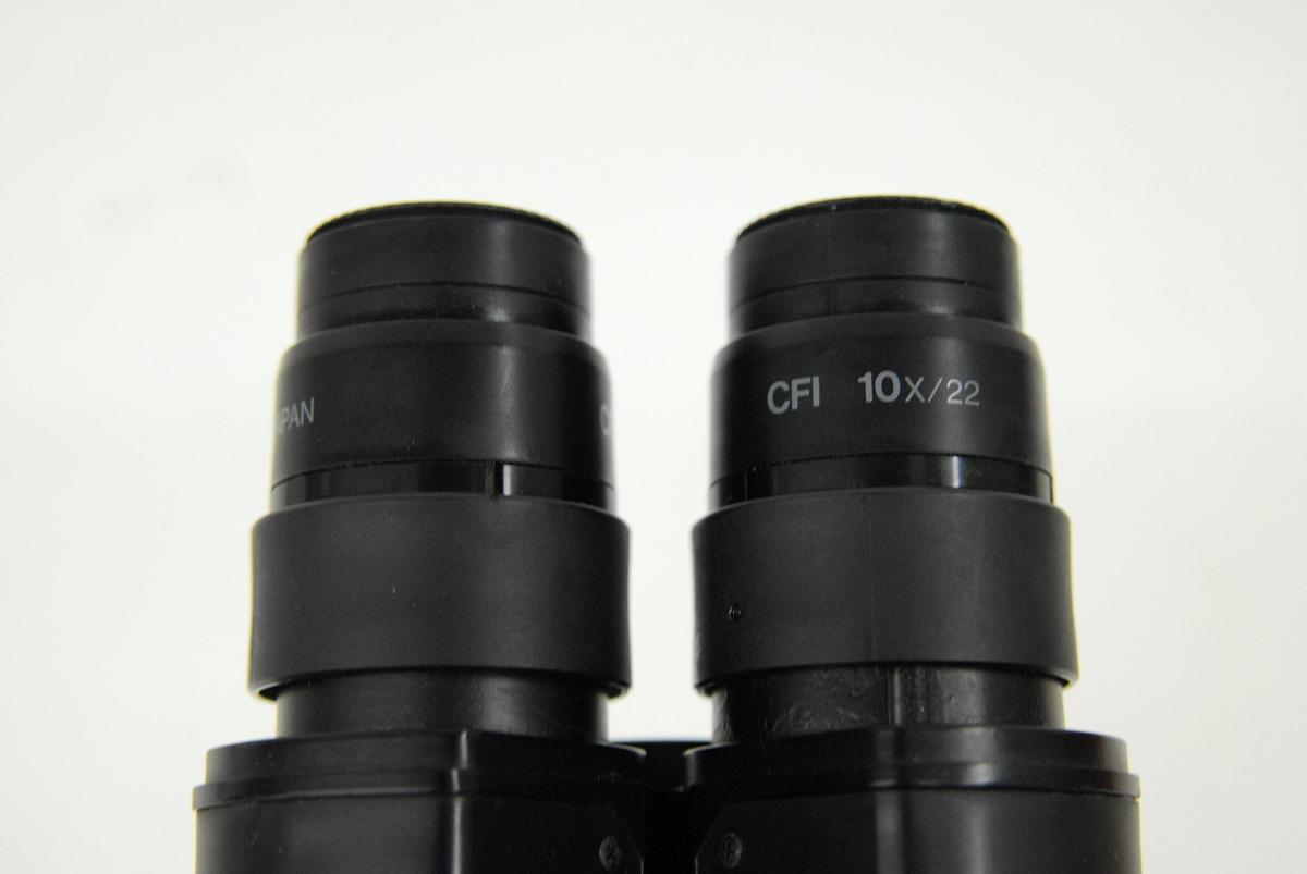 Used Nikon T-TD Binocular Tube D Microscope Head W/ CFI 10x/22 Eyepiece Set (TE2000)