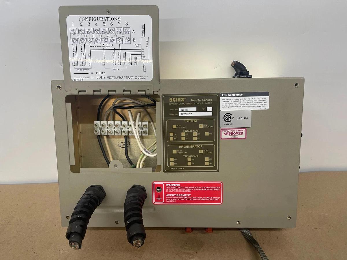 Used Perkin Elmer SCIEX 020298 Power Supply