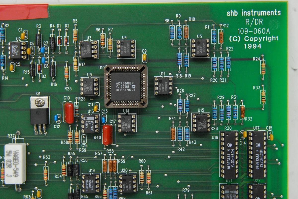 Used SHB Instruments 109-060A R/DR Board - 109 Hysteresis Loop Tracer
