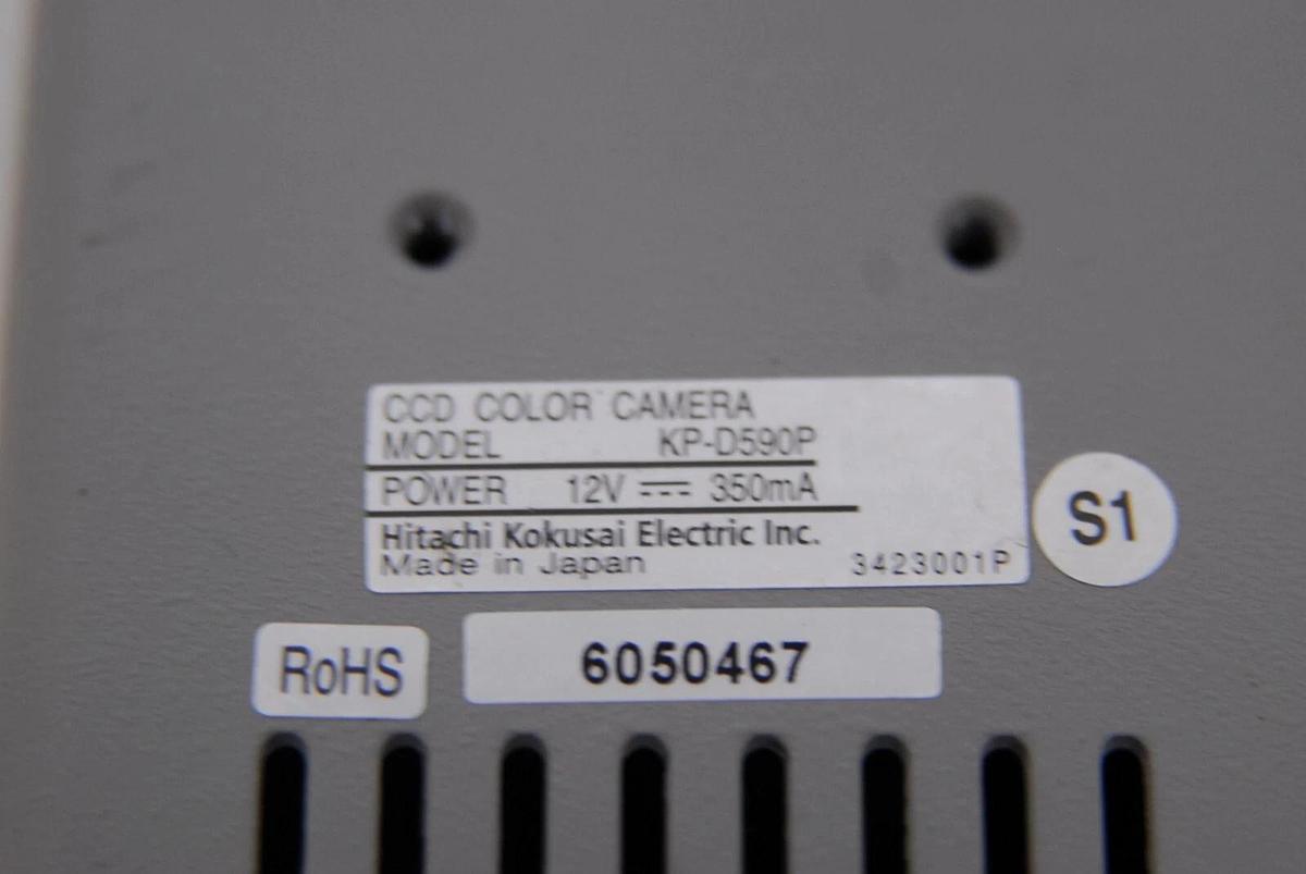 Used Hitachi KP-D590P Digital CCD Color Video Camera (Arcturus Veritas 704)