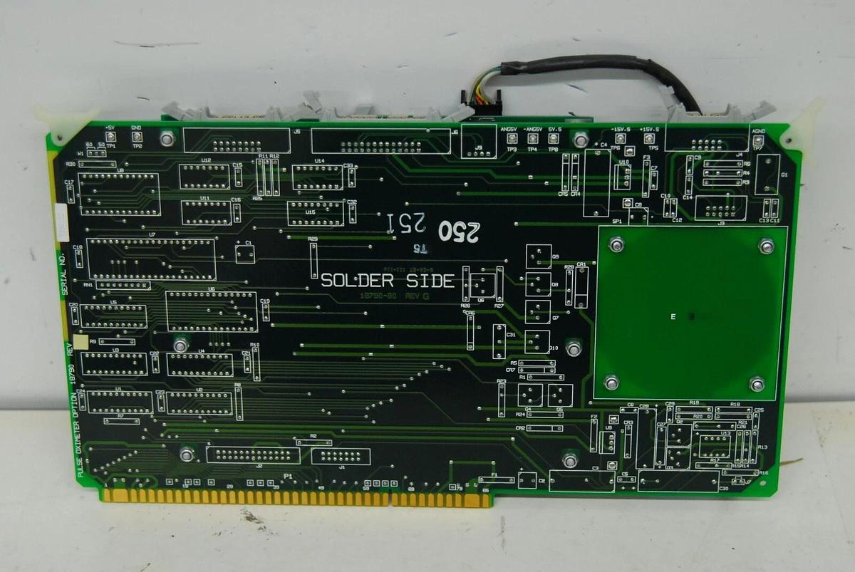 Used Pulse Oximeter Option 18790 W/ OHMEDA R125-004 Board (Puritan Bennett 7200)