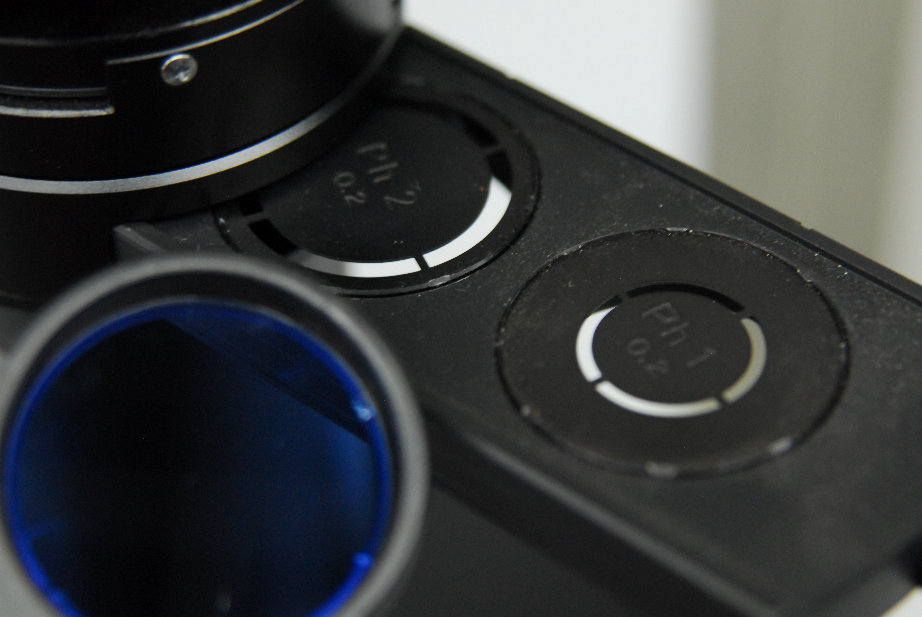 Used Nikon TMS-F Inverted Trinocular Microscope w/ Ph1 Ph2 4x 10x 40x Objectives