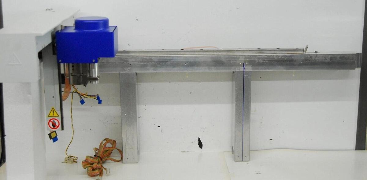 Used Eppendorf epMotion 5075 Optical Sensor/Tool Changer/Carrier Arm Assembly