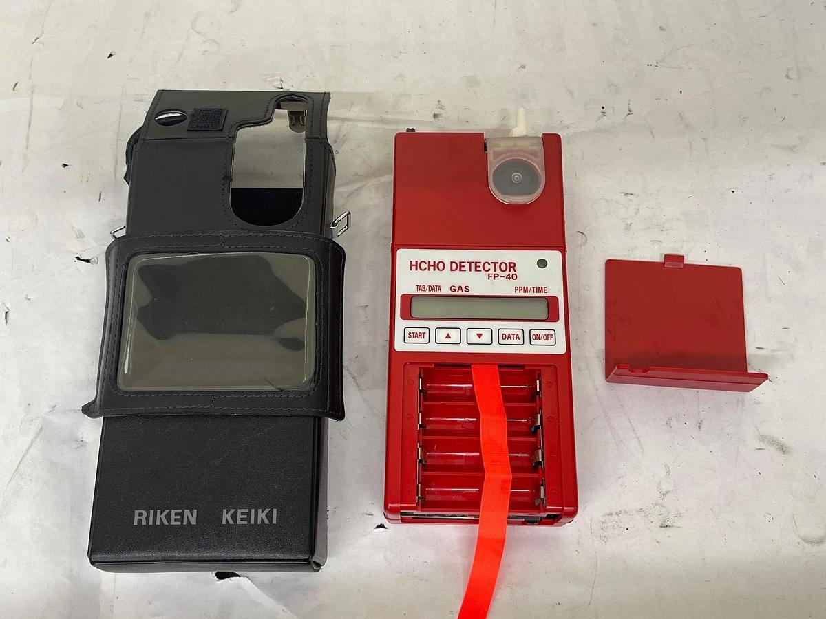 Used RKI FP-40 HCHO - Formaldehyde Detector W/ Case