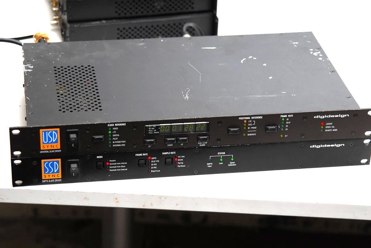 Used Digidesign Lot ADAT Bridge 24 x2, SSD Sync SMPTE, USD Universal Sync