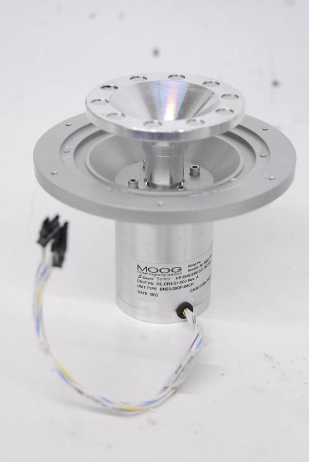Used Moog BN23-28DP-06CH HL-CR4-31-000 Brushless DC Motor - Hemolung CR4 Mag. Stirrer