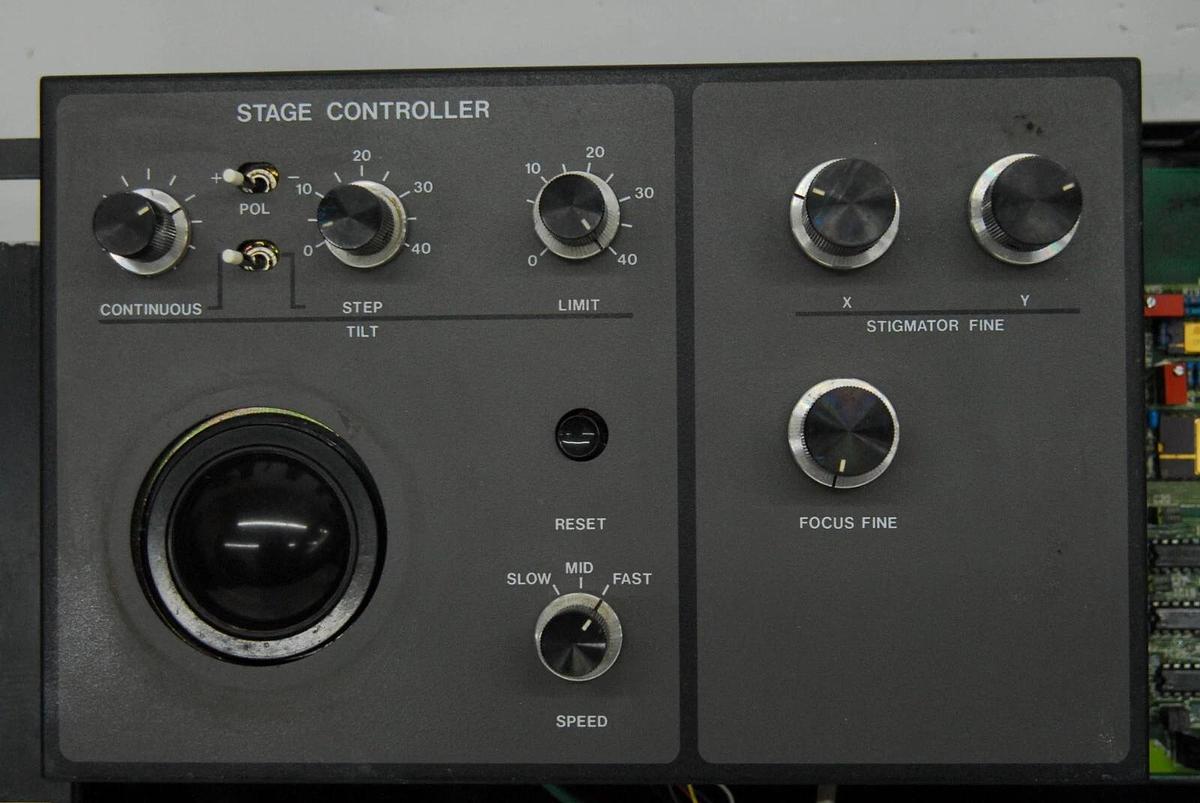 Used Hitachi SEM TrackBall Control Panel 585-5525 W/ Attached Control Boards