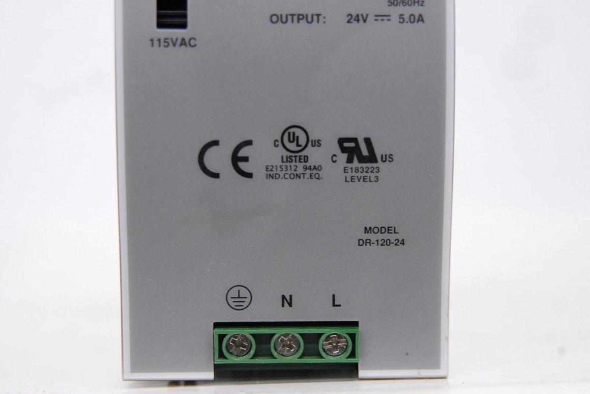 Used Altech Corp PS-12024 Power Supply 24V 5A