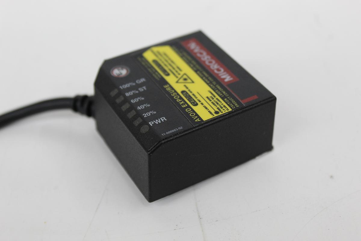 Used Microscan MS-3 Laser Barcode Scanner Fixed Mount 5VDC