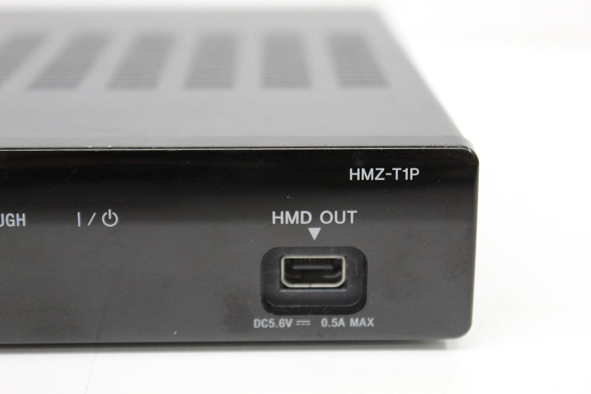 Used Sony HMZ-T1P 3D Viewer Headset and Processor