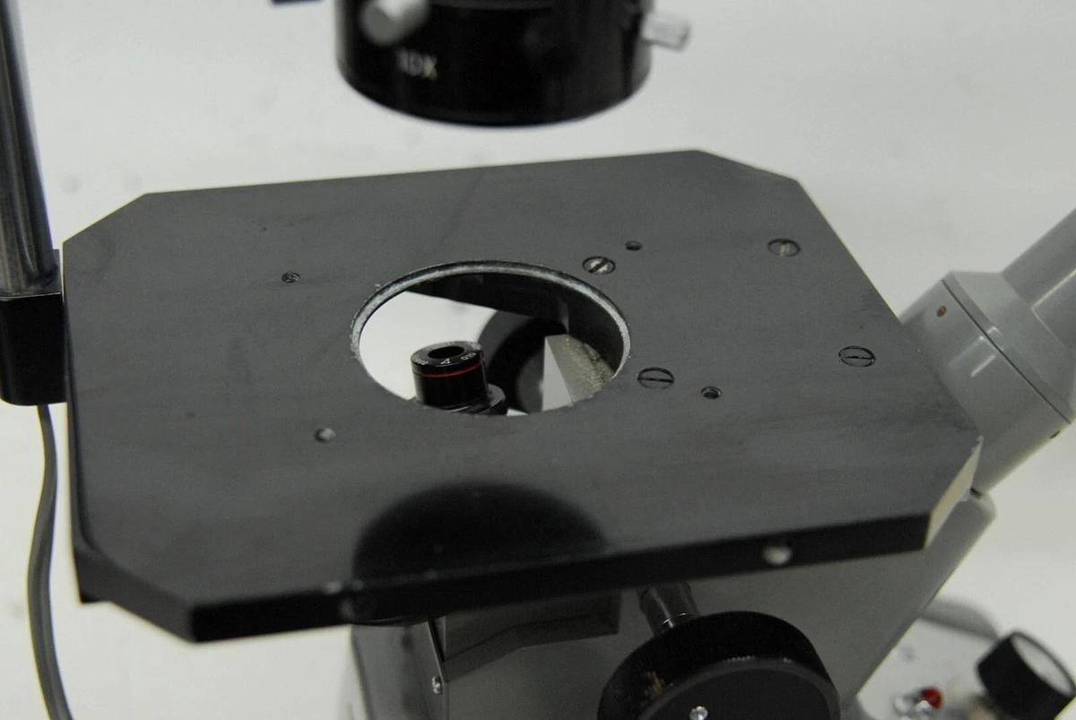 Used Olympus Tokyo CK Inverted Binocular Microscope W/ illuminator, objectives