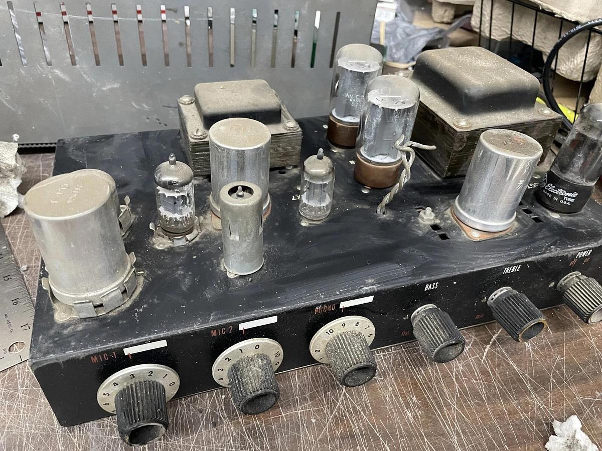 Used Bogen/Dictograph K15 Tube Amp