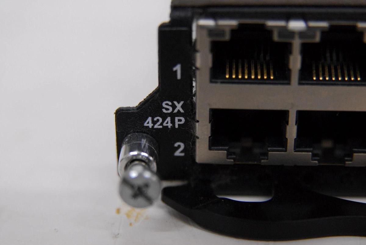 Used Foundry Networks SX424P 35529-701A FastIron SuperX 24-port Ethernet Module